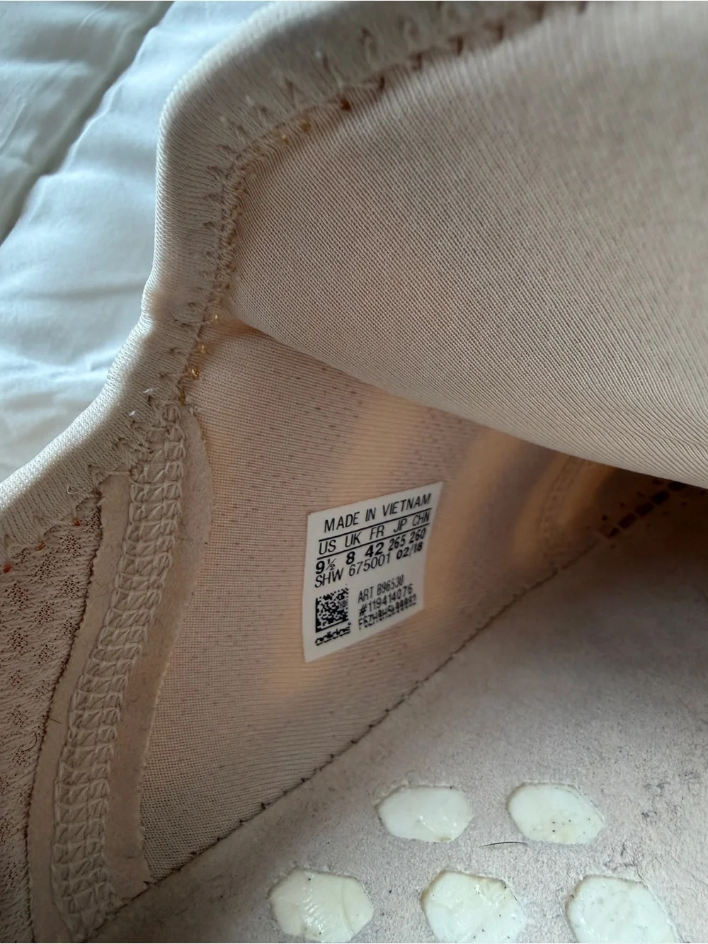 adidas NMD R1 Sneakers Beige | Men’s 9.5 Women’s 10.5 - Picture 5 of 5